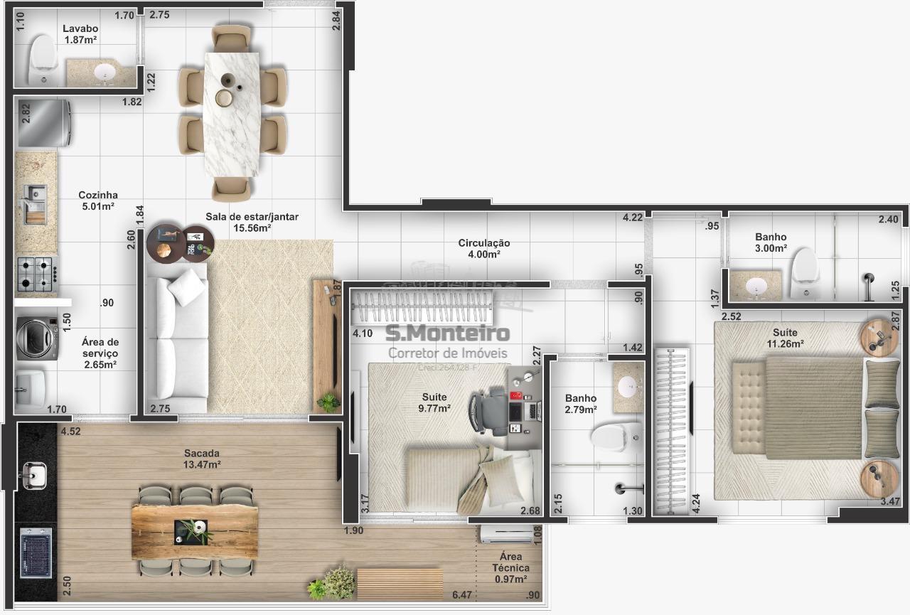 Apartamento, 1 quarto - Foto 25