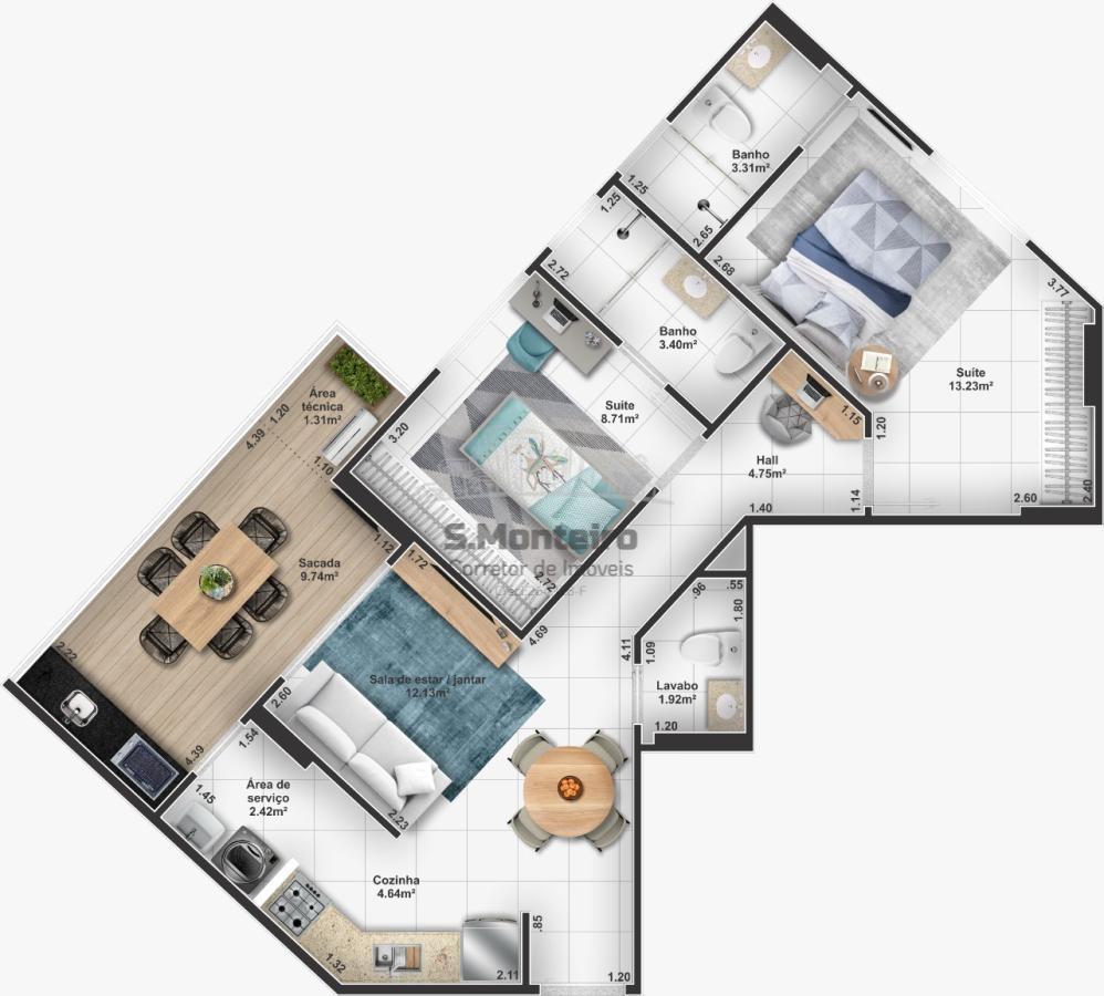 Apartamento, 1 quarto - Foto 27