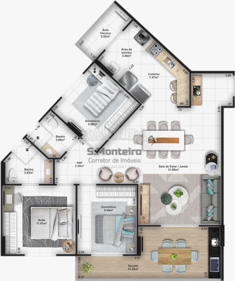 Apartamento, 1 quarto - Foto 26