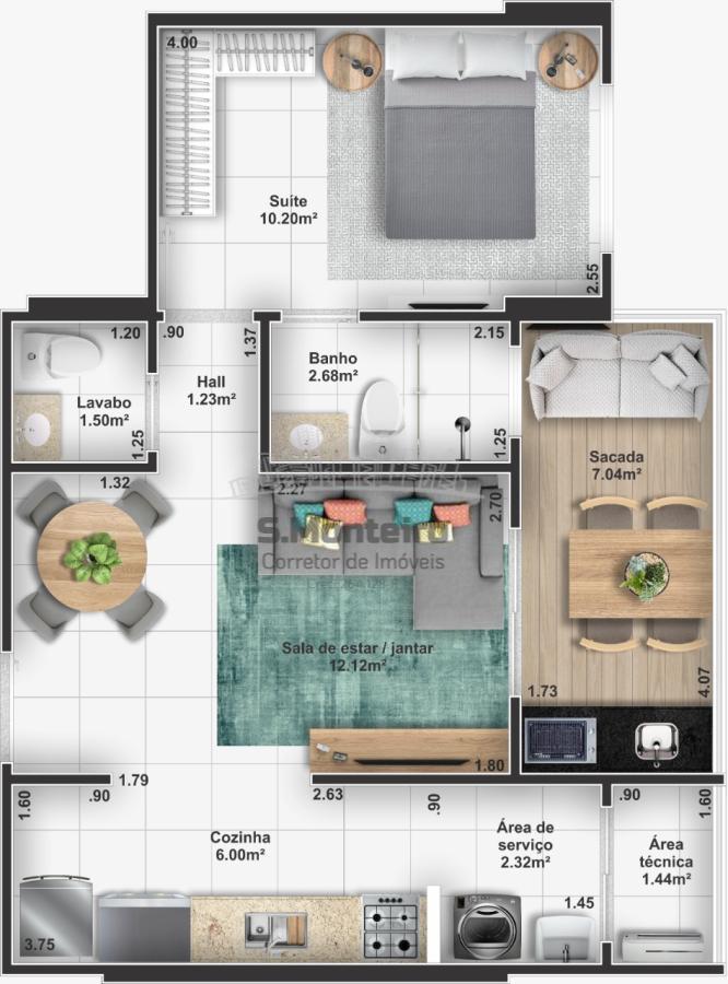 Apartamento, 1 quarto - Foto 29